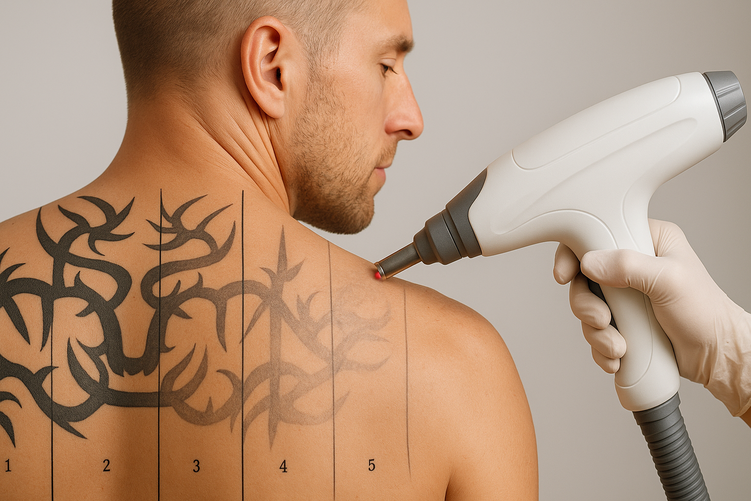 tattoeages verwijderen door middel van laser