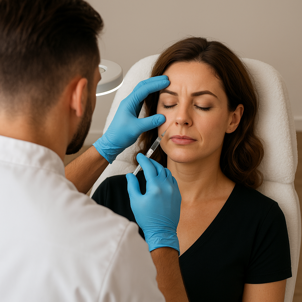 Botox behandeling door cosmetisch arts in Baarle-Nassau